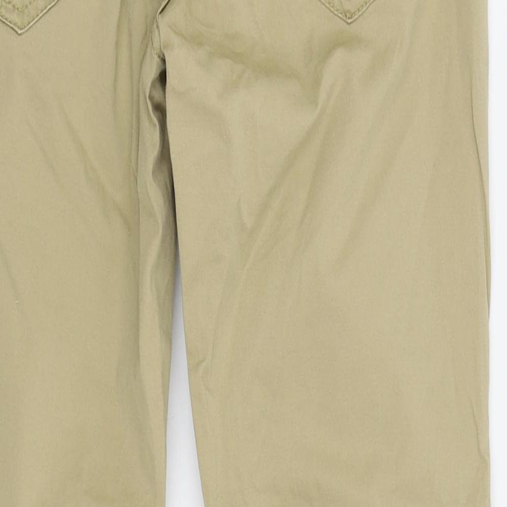 Womens UK Size 6 H&M Regular Fit Skinny Beige Jeans