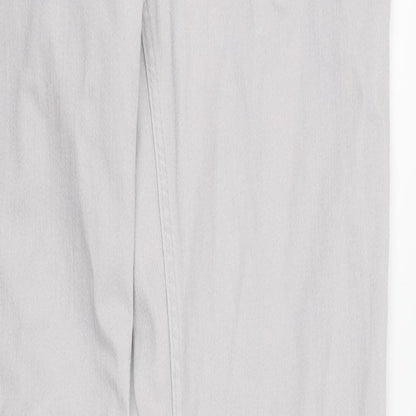 L.O.G.G Womens Grey   Skinny Jeans Size 8 L27 in