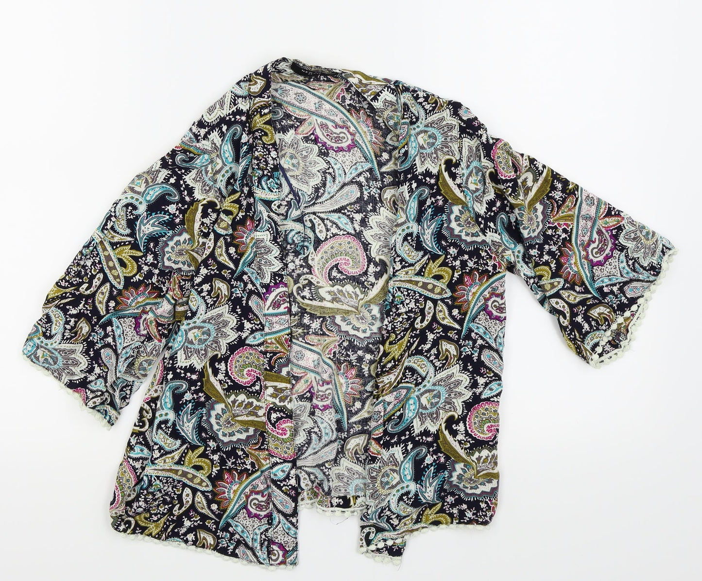 New Look Womens Multicoloured   Cardigan Hoodie Size 8  - komono