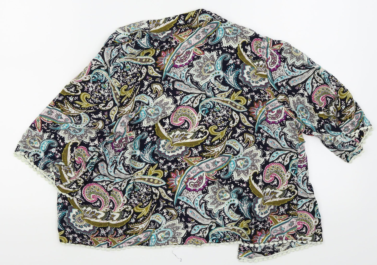 New Look Womens Multicoloured   Cardigan Hoodie Size 8  - komono