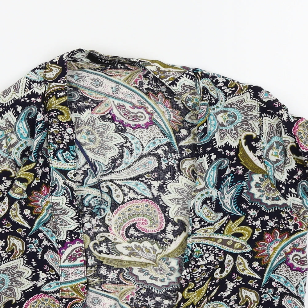 New Look Womens Multicoloured   Cardigan Hoodie Size 8  - komono