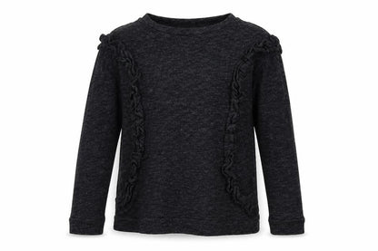 outfit kids Girls Black   Basic T-Shirt Size 9 Years