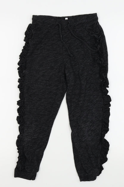outfit kids Girls Black   Jogger Trousers Size 9 Years