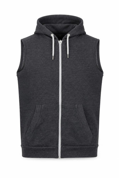 Fabric Mens Grey   Full Zip Jumper Size L
