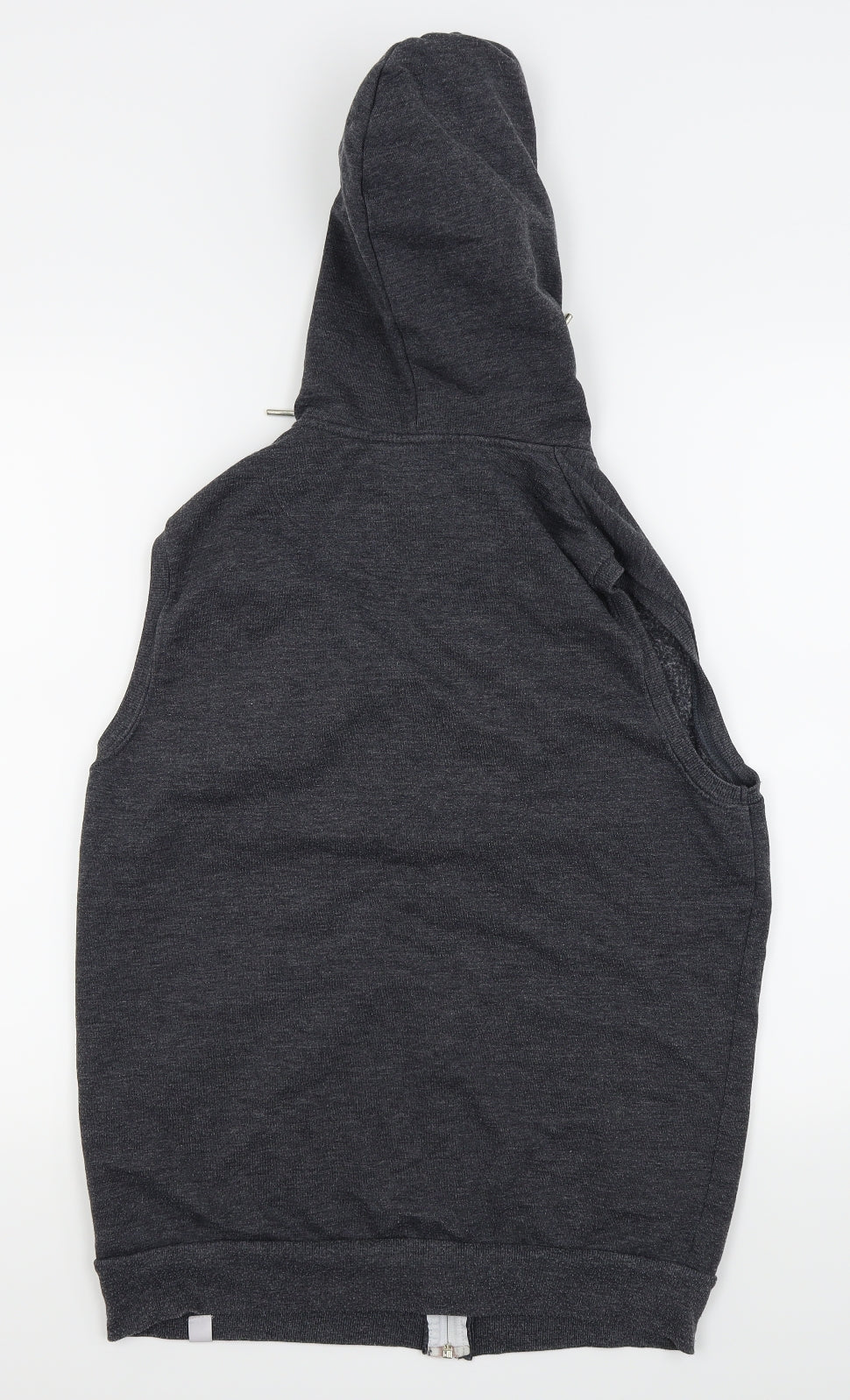 Fabric Mens Grey   Full Zip Jumper Size L