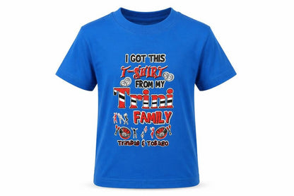 smiling Boys Blue   Basic T-Shirt Size 4 Years
