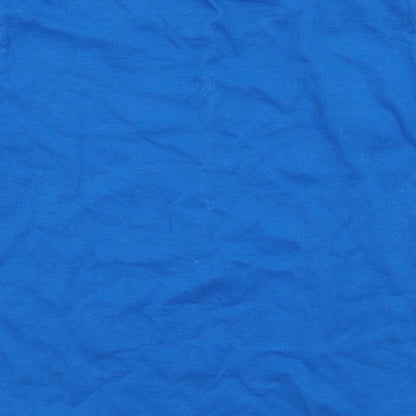 smiling Boys Blue   Basic T-Shirt Size 4 Years