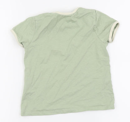 Asda George Girls Green   Basic Polo Size 7-8 Years