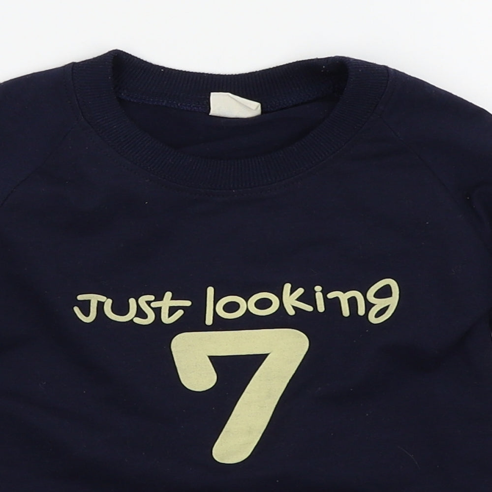 children Boys Black   Kimono T-Shirt Size 4-5 Years