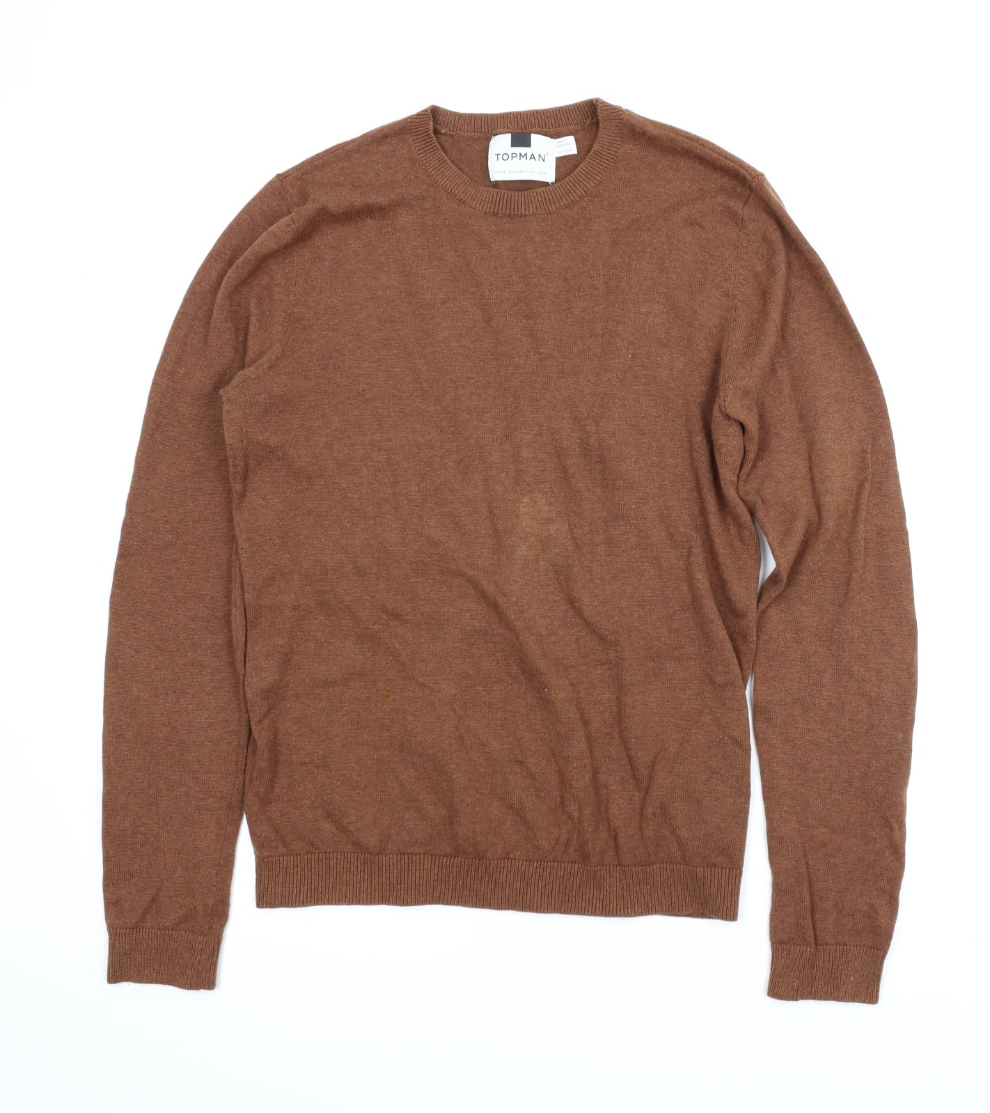 Topman Mens Brown   Pullover Jumper Size XS