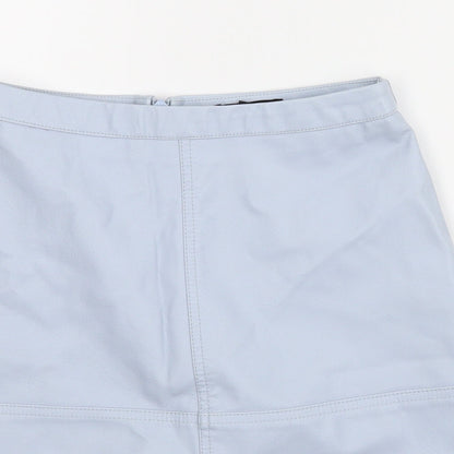 New Look Womens Blue   A-Line Skirt Size 8