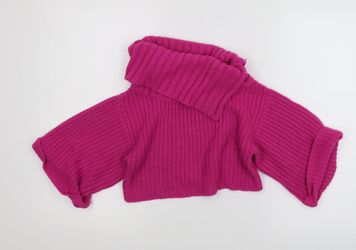 Miss Evie Girls Pink   Pullover Jumper Size 6-7 Years