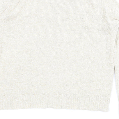 Divided Womens Beige   Pullover Jumper Size M