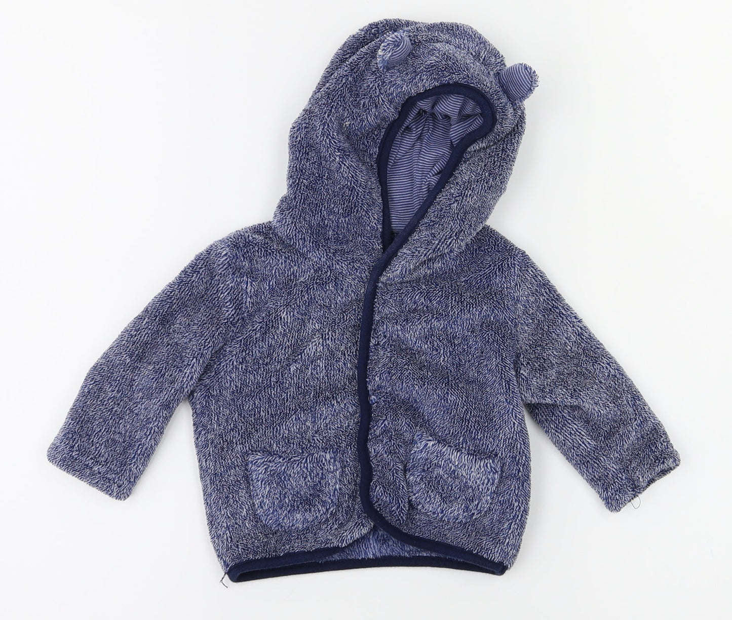 Blue Animal Print  Cami Gown Size 6-9 Months