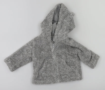 F&F  Grey Animal Print  Cami Gown Size 0-3 Months