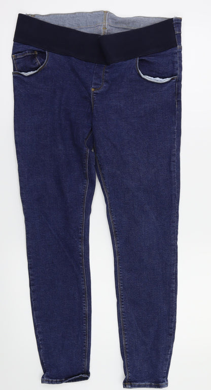asos  Womens Blue   Skinny Jeans Size 12 L26 in
