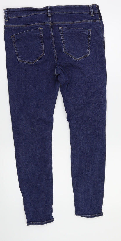 asos  Womens Blue   Skinny Jeans Size 12 L26 in