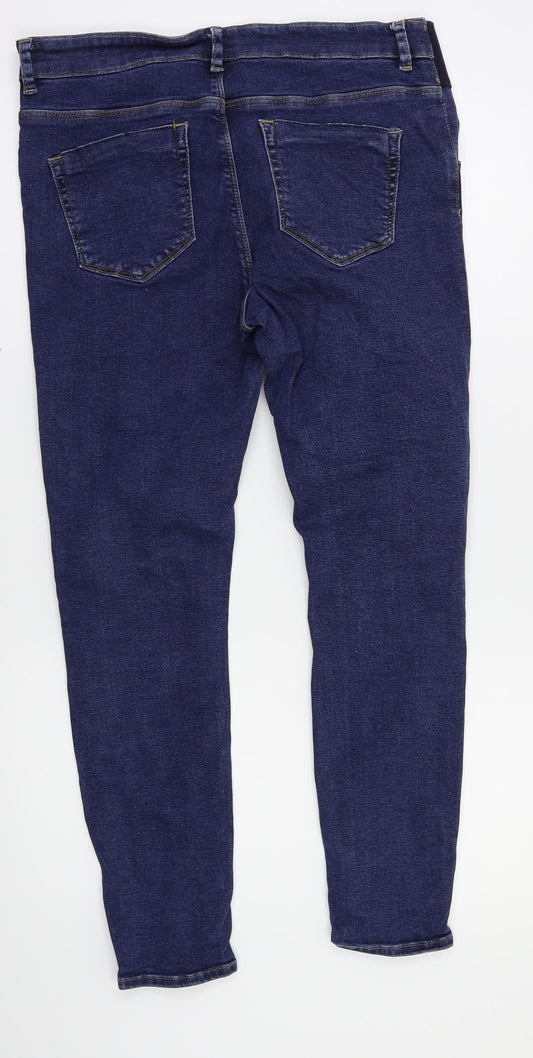 asos  Womens Blue   Skinny Jeans Size 12 L26 in