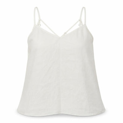 Womens UK Size 8 River Island White Basic Blouse