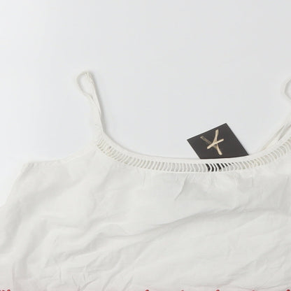 Atmosphere Womens White   Basic Blouse Size 6