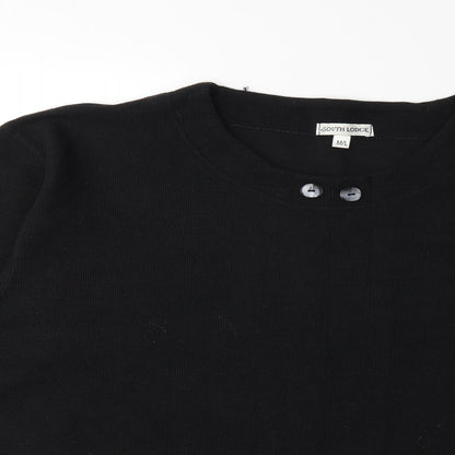 South Lodge Womens Black  Knit Pullover Jumper Size M