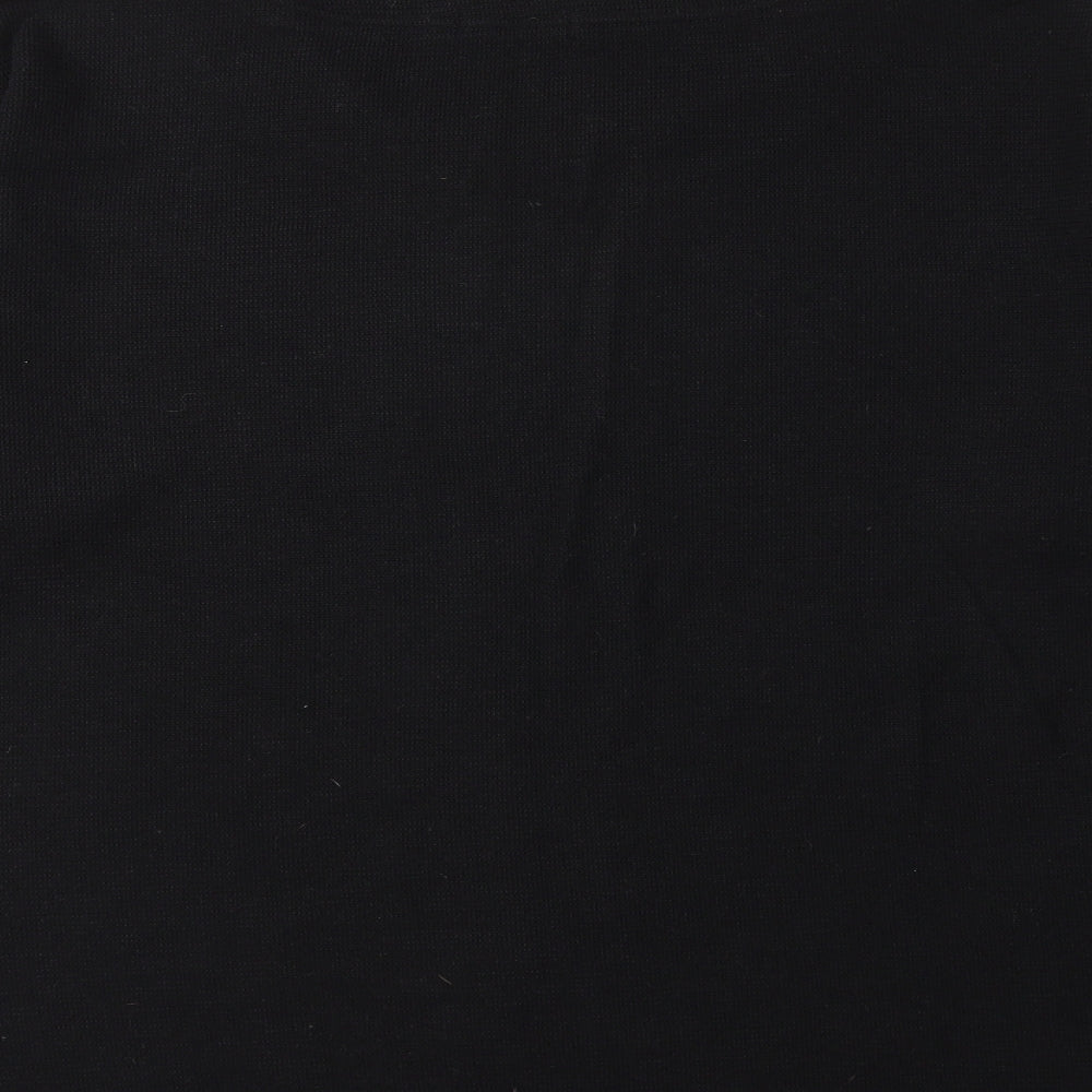 South Lodge Womens Black  Knit Pullover Jumper Size M
