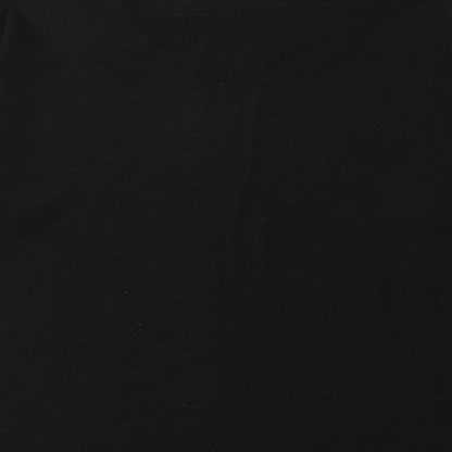 South Lodge Womens Black  Knit Pullover Jumper Size M