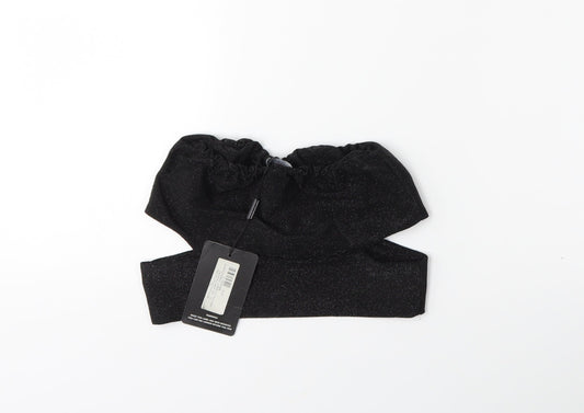 PRETTYLITTLETHING Womens Black   Basic Tank Size 10