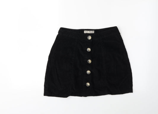 Womens UK Size 10 Denim & Co. A-Line Corduroy Skirt