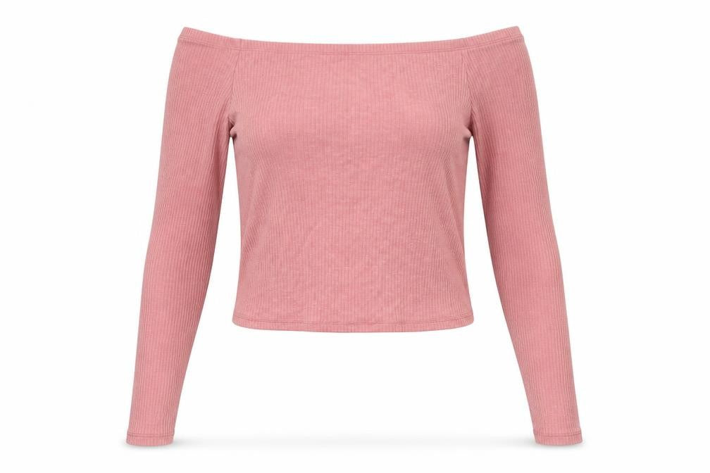 Womens UK Size M H&M Pink Basic Blouse
