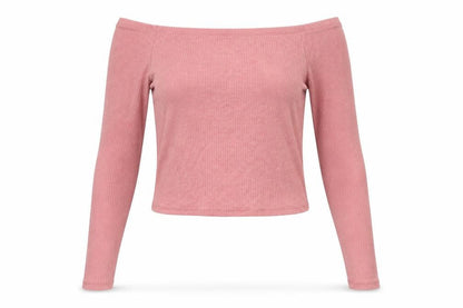 Womens UK Size M H&M Pink Basic Blouse