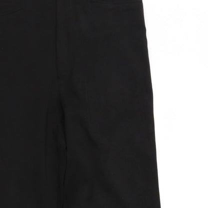 BRENZI Womens Black   Trousers  Size 30 in L29 in