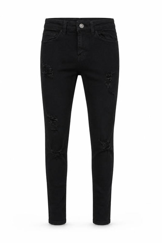 Hera Womens Black  Denim Skinny Jeans Size 26 L25 in