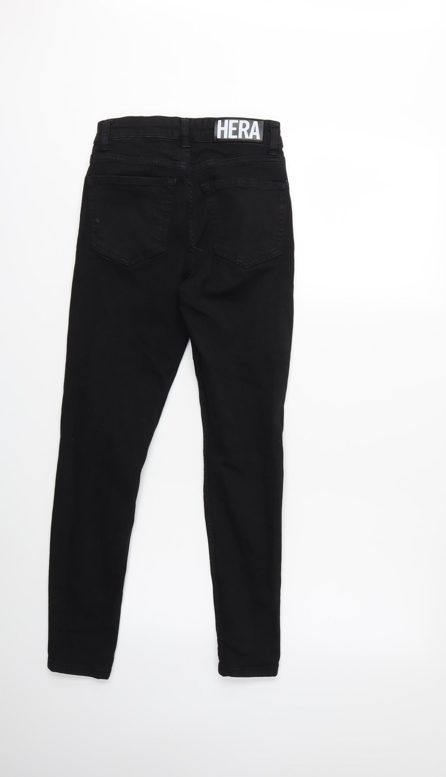 Hera Mens Black  Denim Skinny Jeans Size 26 L25 in