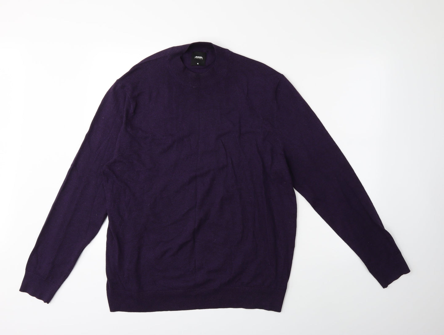 Burton Mens Purple  Knit Pullover Jumper Size XL