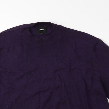 Burton Mens Purple  Knit Pullover Jumper Size XL