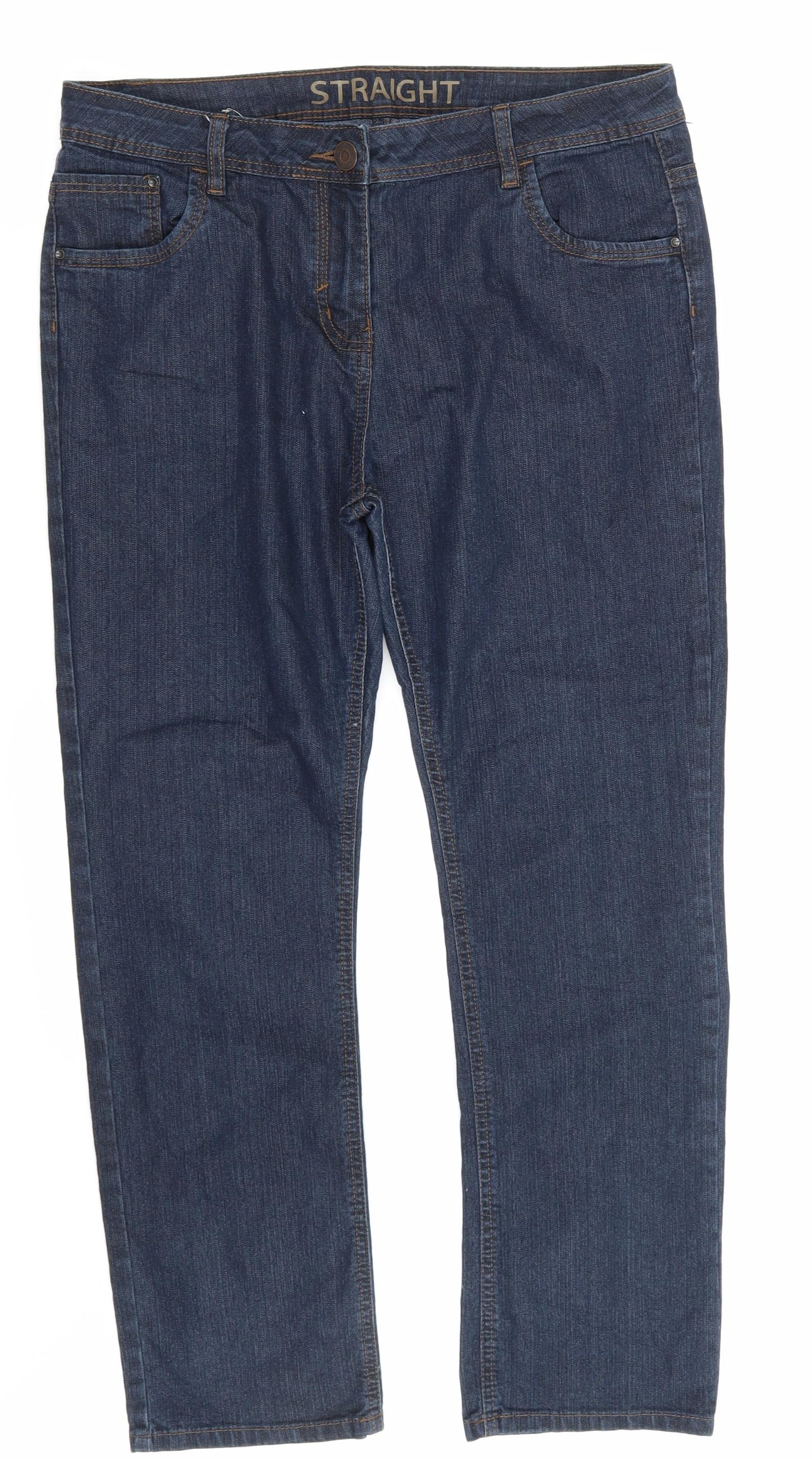 George Womens Blue  Denim Skinny Jeans Size 12