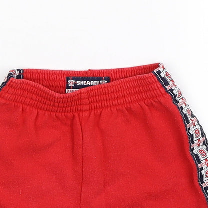 Shearer Baby Red   Cropped Trousers Size 18-24 Months  - Shorts