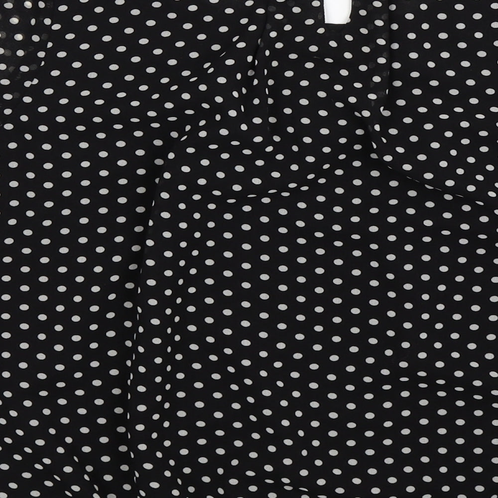 Womens UK Size  New Look Black Basic Blouse