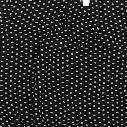 Womens UK Size  New Look Black Basic Blouse