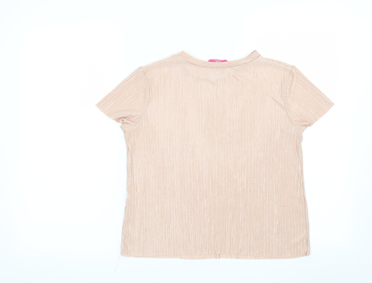 Young Dimension Girls Pink   Basic Blouse Size 12-13 Years