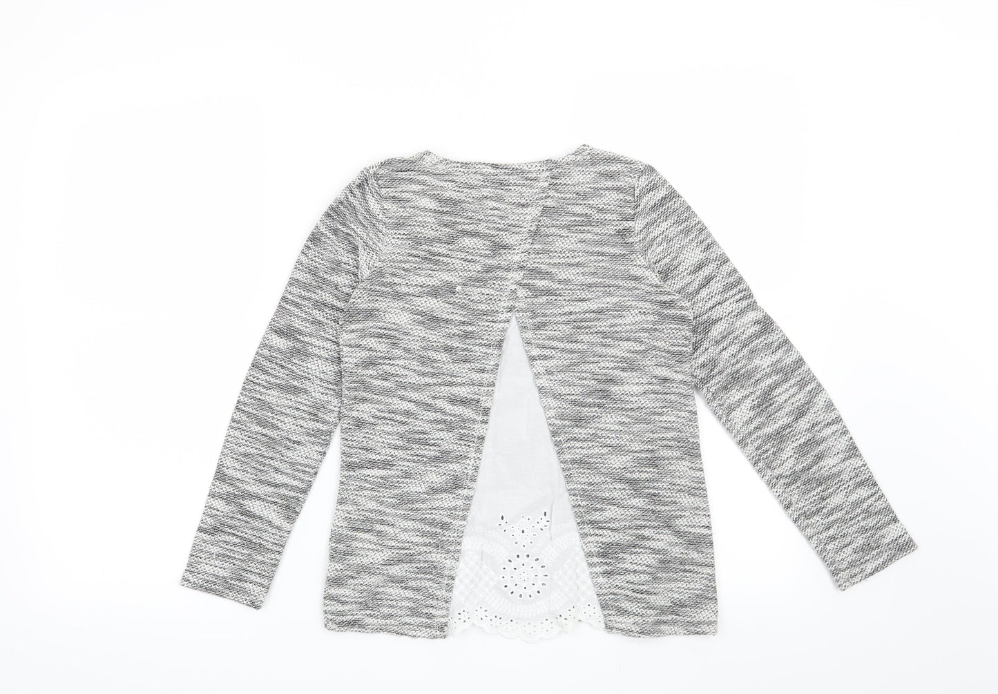 F&F Girls Grey   Pullover Jumper Size 9-10 Years