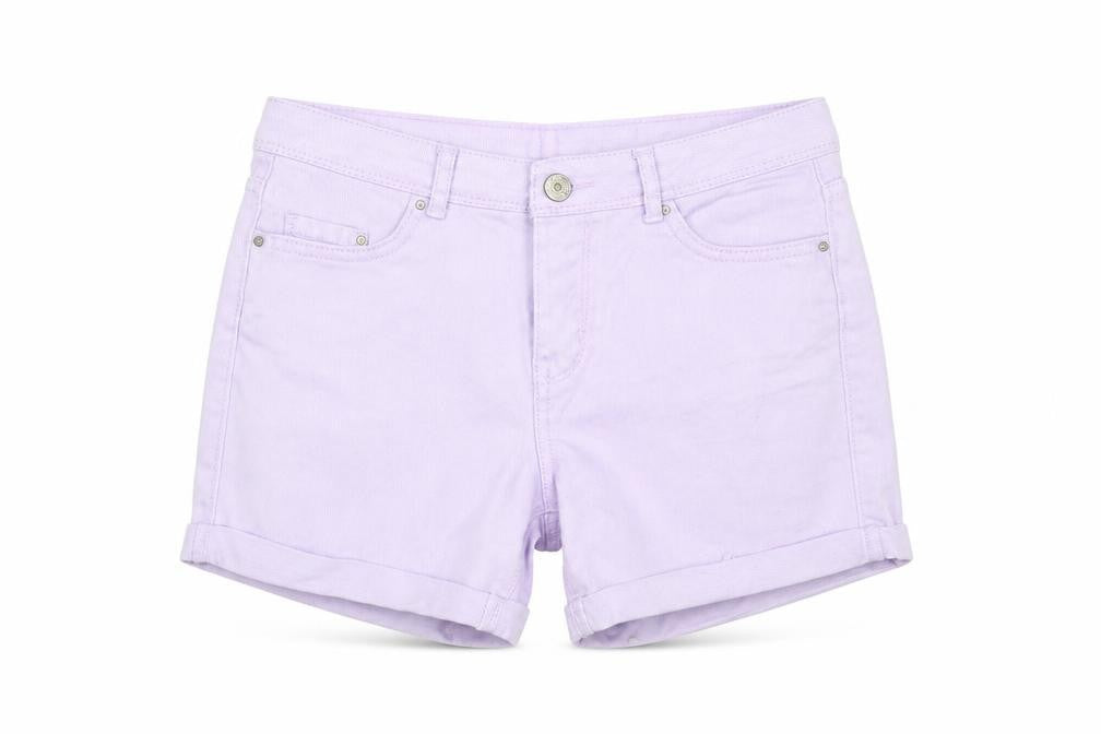 Womens UK Size 6 Denim CO Regular Fit Cut-Off Shorts