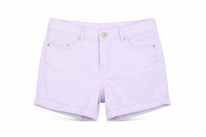 Womens UK Size 6 Denim CO Regular Fit Cut-Off Shorts