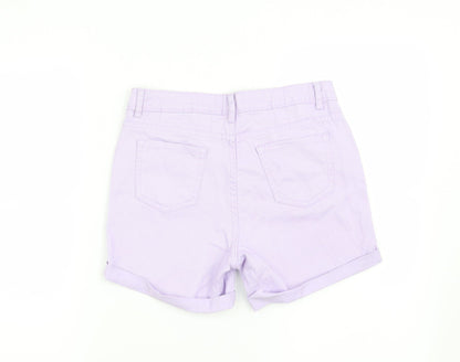 Denim CO Womens Purple   Cut-Off Shorts Size 6