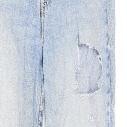 Womens UK Size 6 H&M Regular Fit Straight Blue Jeans