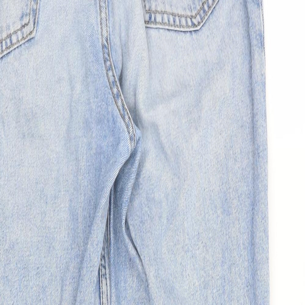 Womens UK Size 6 H&M Regular Fit Straight Blue Jeans