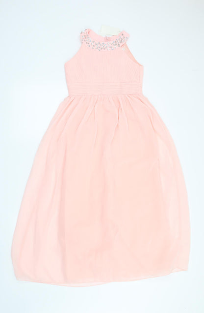 Preworn Womens Pink   Fit & Flare  Size 10