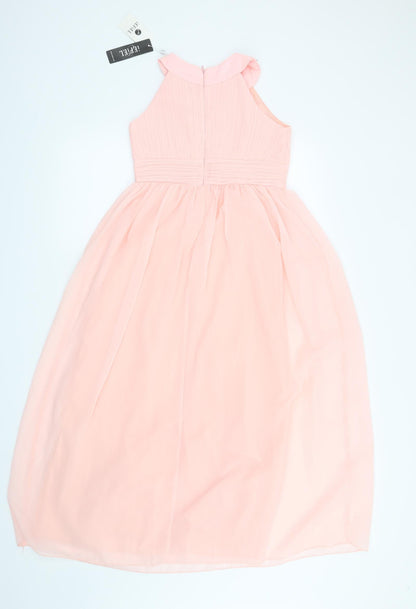 Preworn Womens Pink   Fit & Flare  Size 10