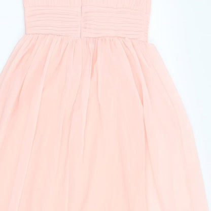 Preworn Womens Pink   Fit & Flare  Size 10
